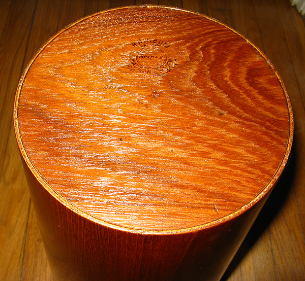 Bottom Refinished View